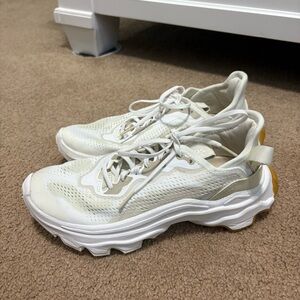 Sorel Women's Kinetic Breakthru Tech Lace Sneakers in a white colorway